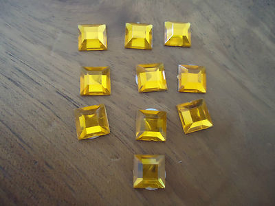DECORATIONS forme CARRE - BLEU - dimensions 1* 1 cm