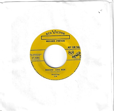 BOB KING - Rockin´ Juke Box   ***Promo***