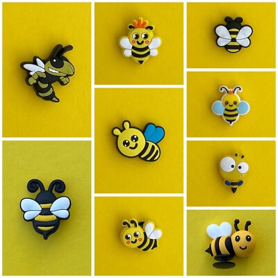 Schuhstecker/Shoe Charms/Anstecker für Clogs INSEKTEN/BIENEN