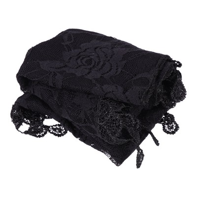  Sequin Tops for Women Lace Veil Scarf Polyester Lightweight Bride Miss