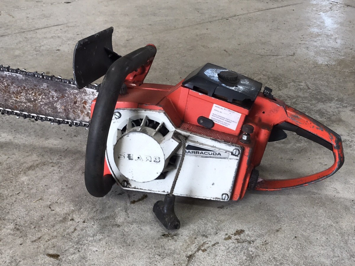 Vintage Sears Chainsaw - Model 917.353722 | eBay