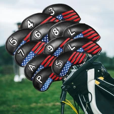 Golf Iron Covers Iron Head Covers Set 12pcs/Set Universal Fit Main Iron Clubs