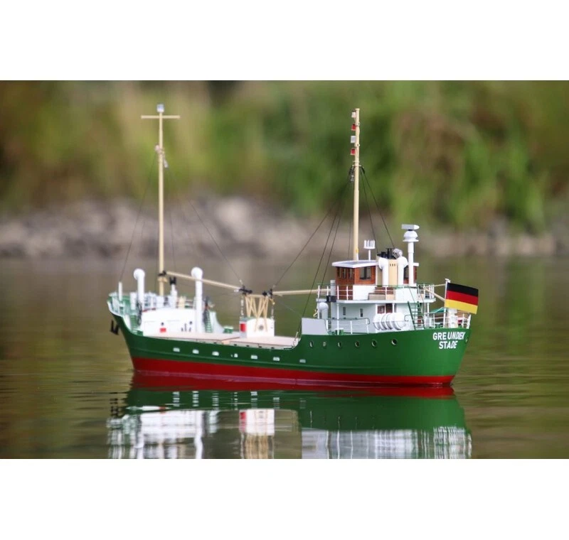 Aeronaut 307000 MS Greundiek Küstenmotorschiff Bausatz 1:50 - Bild 3 von 4