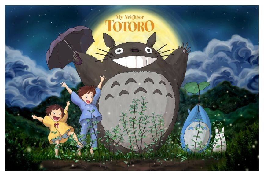 絵本・児童書 MON VOISIN TOTORO - HAYAO MIYAZAKI Amazon.com: Mon voisin Totoro - Album du film - Studio