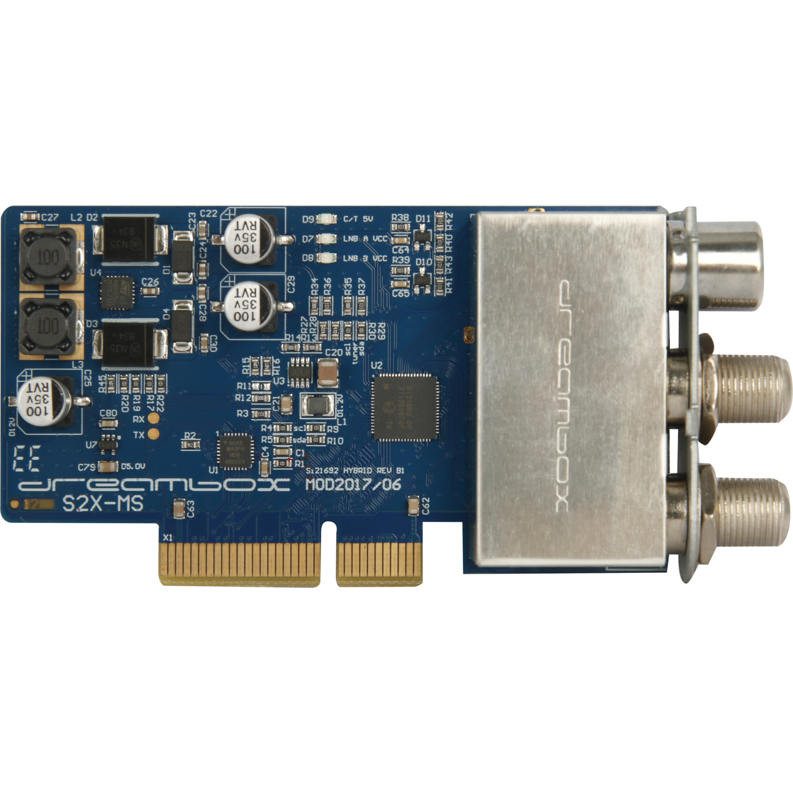 Thumbnail - Dream Multimedia Tuner Triple 2x Dvb-s2 / 1x Dvb-c/t2 Multistream