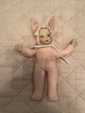 Porcelain Doll Head And Hands Soft Body.Ready For Easter