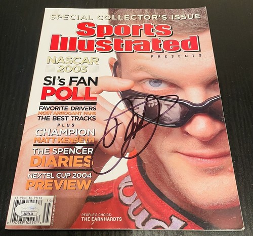 Dale Earnhardt Jr. Autographed Sports Illustrated Magazine Nascar Racing/ JSA