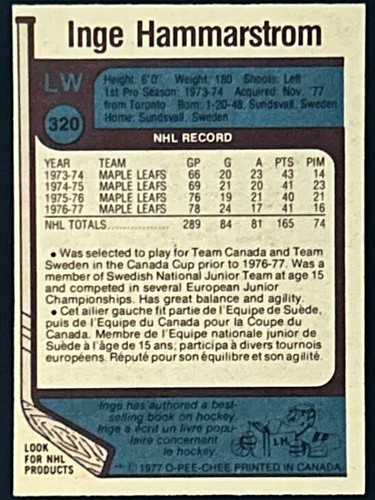 AUTOGRAPHED 1977-78 O-PEE-CHEE HOCKEY CARDS YOU SELECT GROUP 2 (SOME NOT SIGNED) - Bild 140 von 284