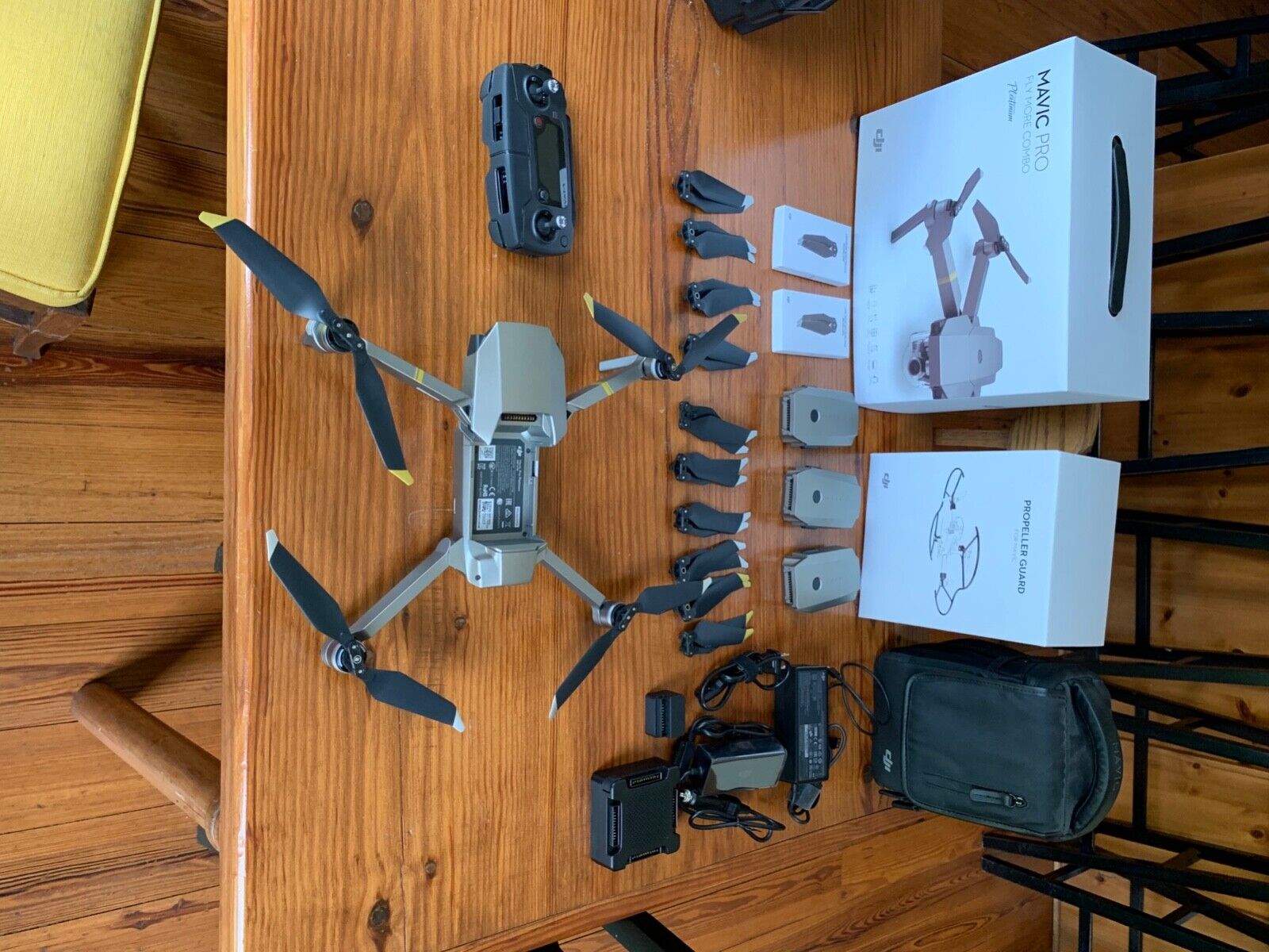 Mavic Pro Platinum Fly More Combo with Accessories | eBay