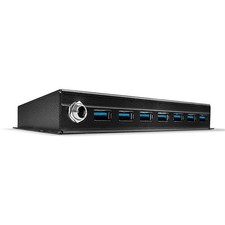 Lindy 7 Port Usb 3.0 Metal Hub. Hub Interfaces: Usb 3.2 Gen 1 3.1 Gen 1 Type-A.