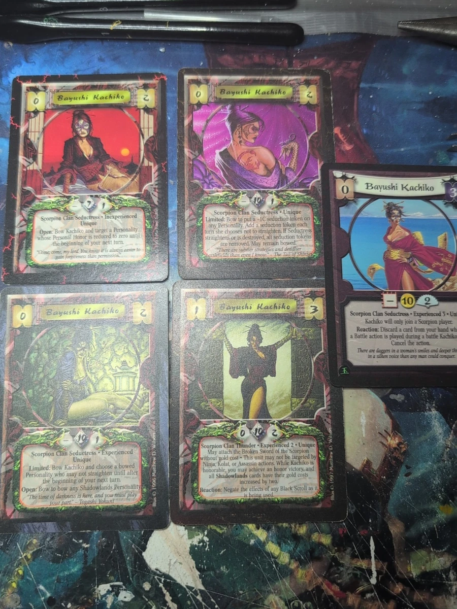 Legend of the Five Rings AEG Individual Collectible Card Game