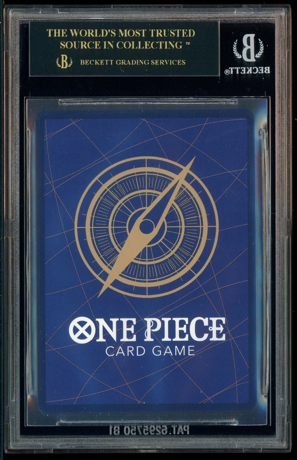 2022 One Piece Summit Decisive Battle JPN OP02114 Borsalino BGS 10 BLACK LABEL view 2