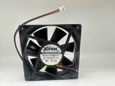 XFAN RDM8025S1 DC12V 0.16A 80*25MM 2-Pin Cooling Fan