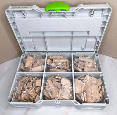 1 Stück Festool Systainer³ SYS 3 S 76 mit DOMINO Dübel Buche