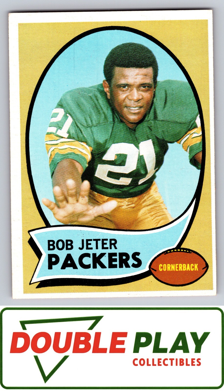 1970 Topps #182 Bob Jeter