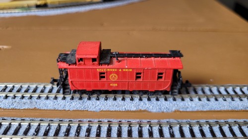Caboose cúpula Baltimore y Ohio escala N #4068, Minitrix #3274 | Zustand: Used