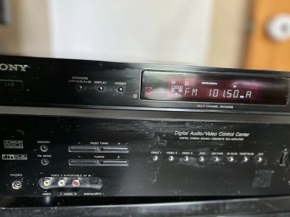 Sony STR-DE698 Digital A/V Control 7CH Stereo Receiver & Bose VCS-10** TESTED* - Image 3 of 4