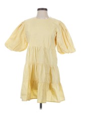 Faithfull the Brand Women Yellow Casual Dress 4