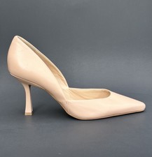 Vince Camuto Karala Pointed Toe Pump Beige Leather Women's Size 11 US