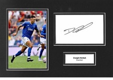 Dwight McNeil Signed 12x8 Photo Display Everton Memorabilia Autograph COA