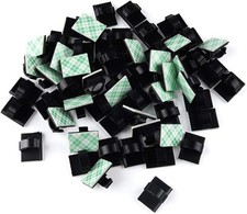 KUUQA Self Adhesive Cable Clips Wire Clips for Cable Management Wire Tidy Clips