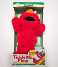 Vintage TYCO Tickle Me Elmo Plush Toy Doll 1996 Sesame Street Does Not Shake