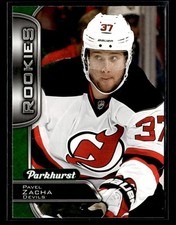 2016-17 Parkhurst #366 Pavel Zacha Rookie Card New Jersey Devils