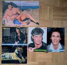 David Hasselhoff 3 Bravo + PopRocky Poster - Don Johnson Pet Shop Boys 