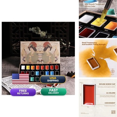 Paul Rubens Watercolor Paint Set B3000110, 24 Colors