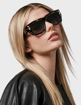 DITA DTS445 Sunglasses 54-18-145 Green Tortoise Frame Gradient Lens