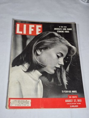 Life Aug 27 1951: Philmont Boy Scout Ranch NM, publisher Hearst dies, OSS murder