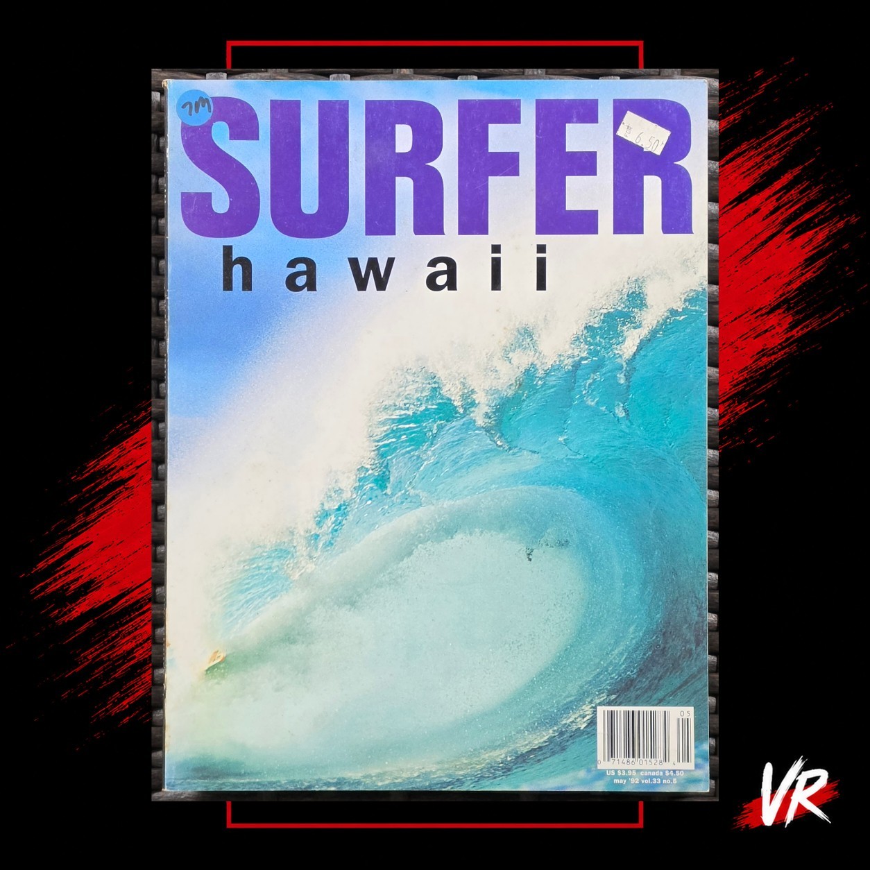 Surfer Hawaii Magazine May 1992 Vol 33 No 5 North Shore Tom Curren Rip Curl