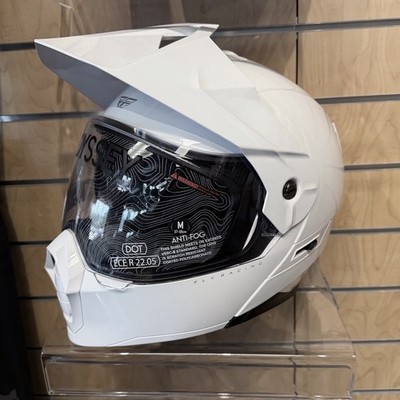 FLY RACING ODYSSEY ADVENTURE MODULAR HELMET WHITE MD