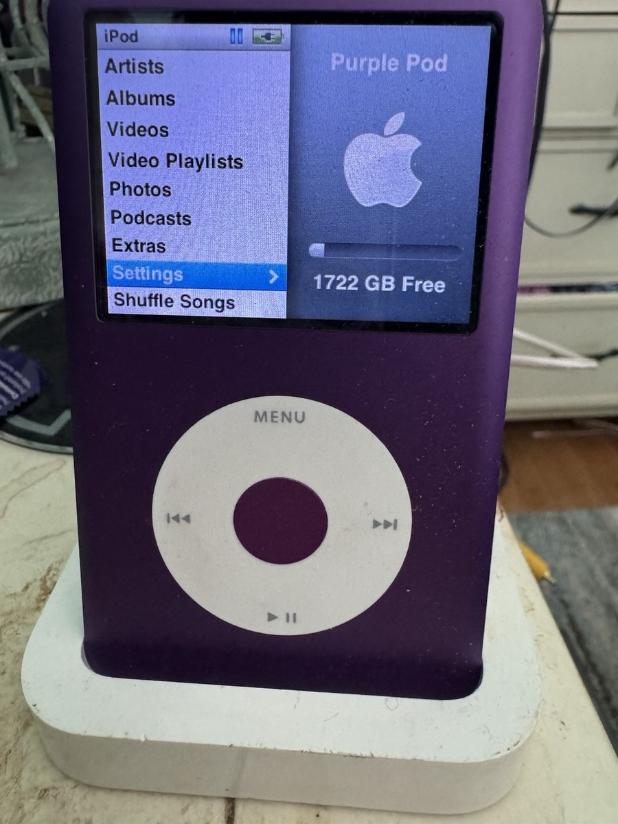 ipod classic 7th generation 2 TB Purple (modded) | eBay