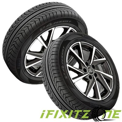 2 Pirelli P4 Persist AS Plus 215/55R16 97H Tires, All Season, 85K Mileage, 820AA
