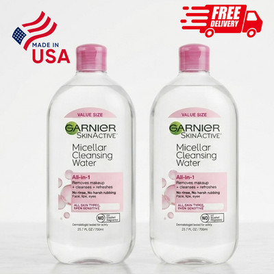 Garnier Micellar Cleansing Water 23.7oz Makeup Remover Face Cleanser All