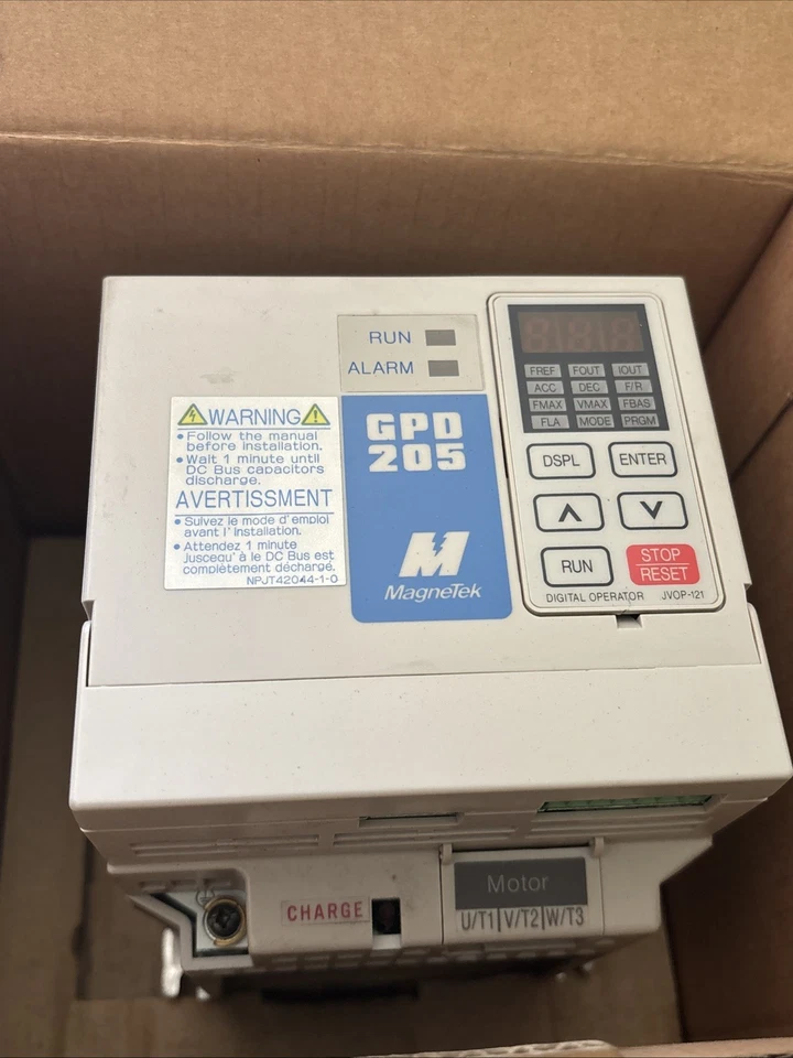 New Old Stock Adjustable Frequency Drive GDP205-DS - Imagem 2 de 4