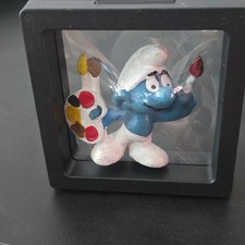 Die Schlümpfe Maler-Schlumpf Figur aus Kunst...