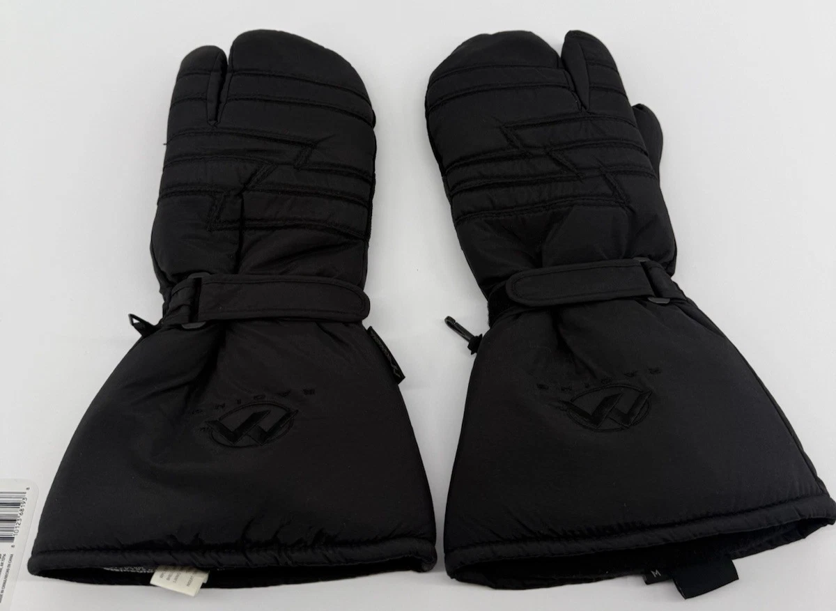 Marshall Racing Throttle Finger Mittens/Gloves Top Grade Leather Palm Mens Med