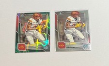 Chase Sowell 2025 Bowman Chrome U Teal Lava #123 & Bowman Chrome #123