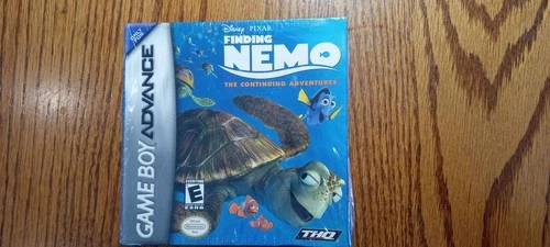 Finding Nemo: The Continuing Adventures Game Boy Advance 2004 SEALED New In Box