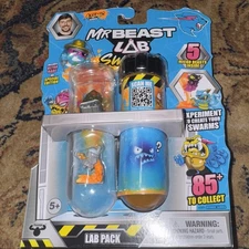 Mr Beast Lab Pack 1 Kit Atomic Series Lab Swarms 5 Micro Beasts Inside by Moose