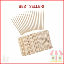 1000 Pieces Small Wax Sticks Wood Waxing Spatulas Applicator Sticks Wooden Craft