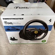 Image of Thrustmaster T98 Ferrari 296 GTS Racing Wheel and Pedal Set PC/Xbox Series X|S/X