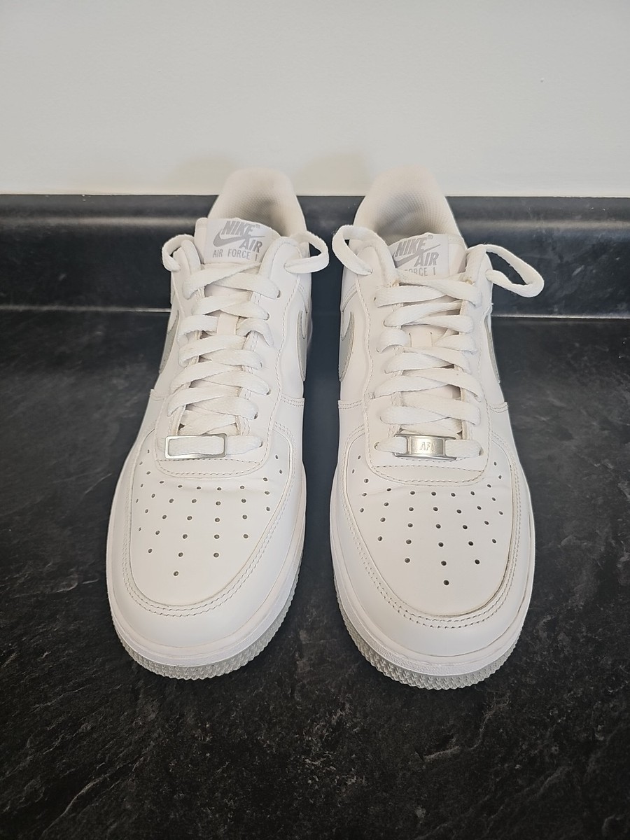 Nike Air Force 1 07 White Light Smoke Grey FJ4146-100 Men Size | eBay