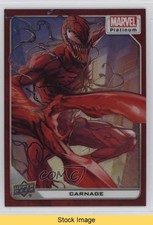 2023 Upper Deck Marvel Platinum Red Rainbow Carnage #74 READ 5vc
