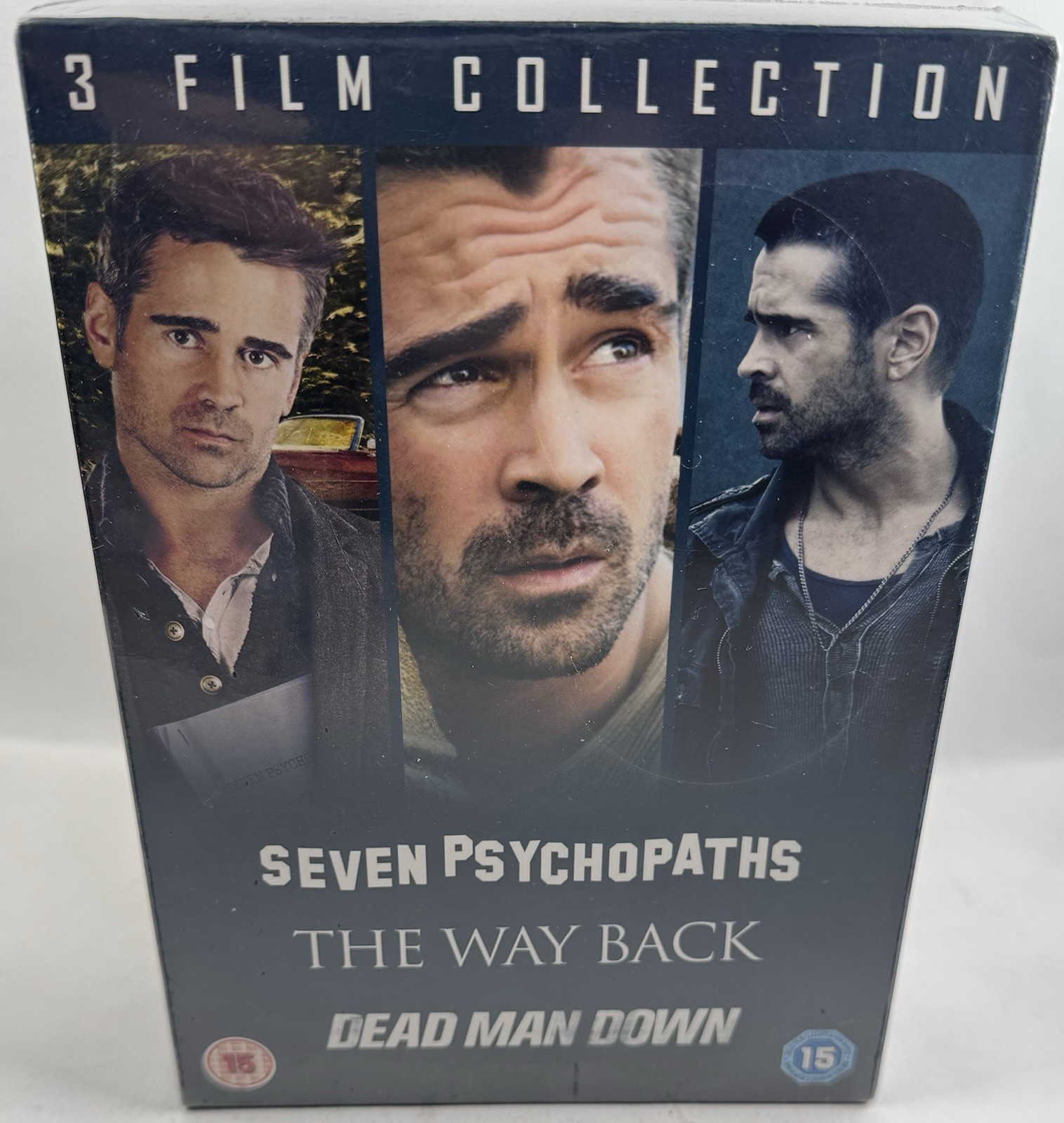 3 Film Collection Seven Psychopaths/The Way Back/Dead Man Down New & Sealed DVD