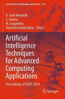 Artificial Intelligence Techniques for Advanced Computing Applications Buch 2021
