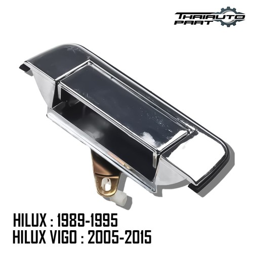 Handle Exterior Tail Gate Door Chrome For Toyota Hilux LN85 LN145 MK5 1989-2014 - Bild 3 von 10