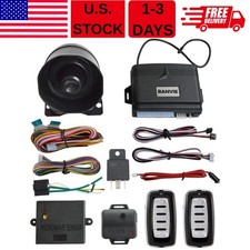 Sistema De Alarma Para Carros boton Encendido Control Remoto Todo En 1 Calidad